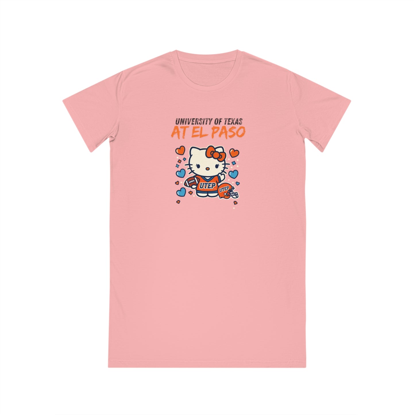 UTEP/ Hello Kitty Spinner T-Shirt Dress