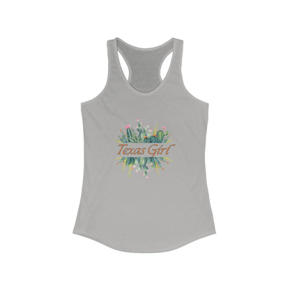 Texas Girl Women's Ideal Racerback Tank