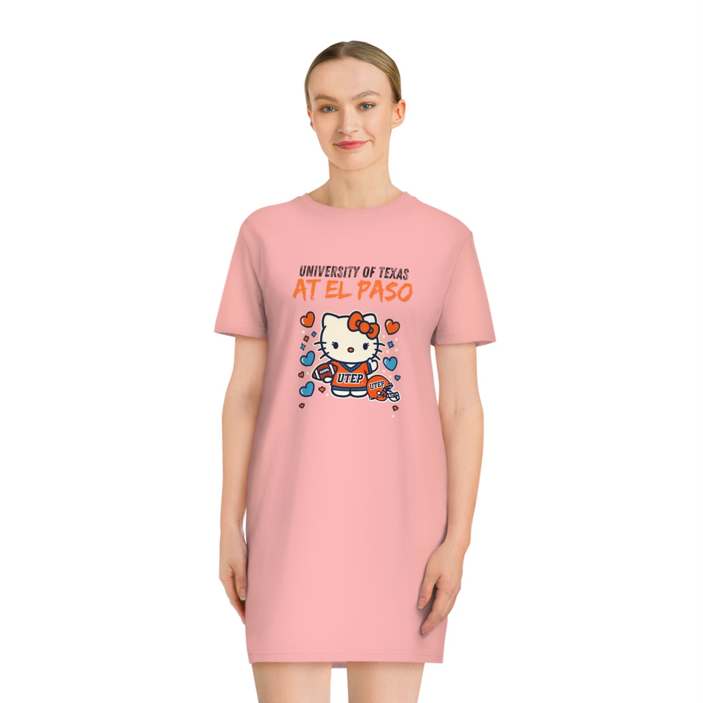 UTEP/ Hello Kitty Spinner T-Shirt Dress