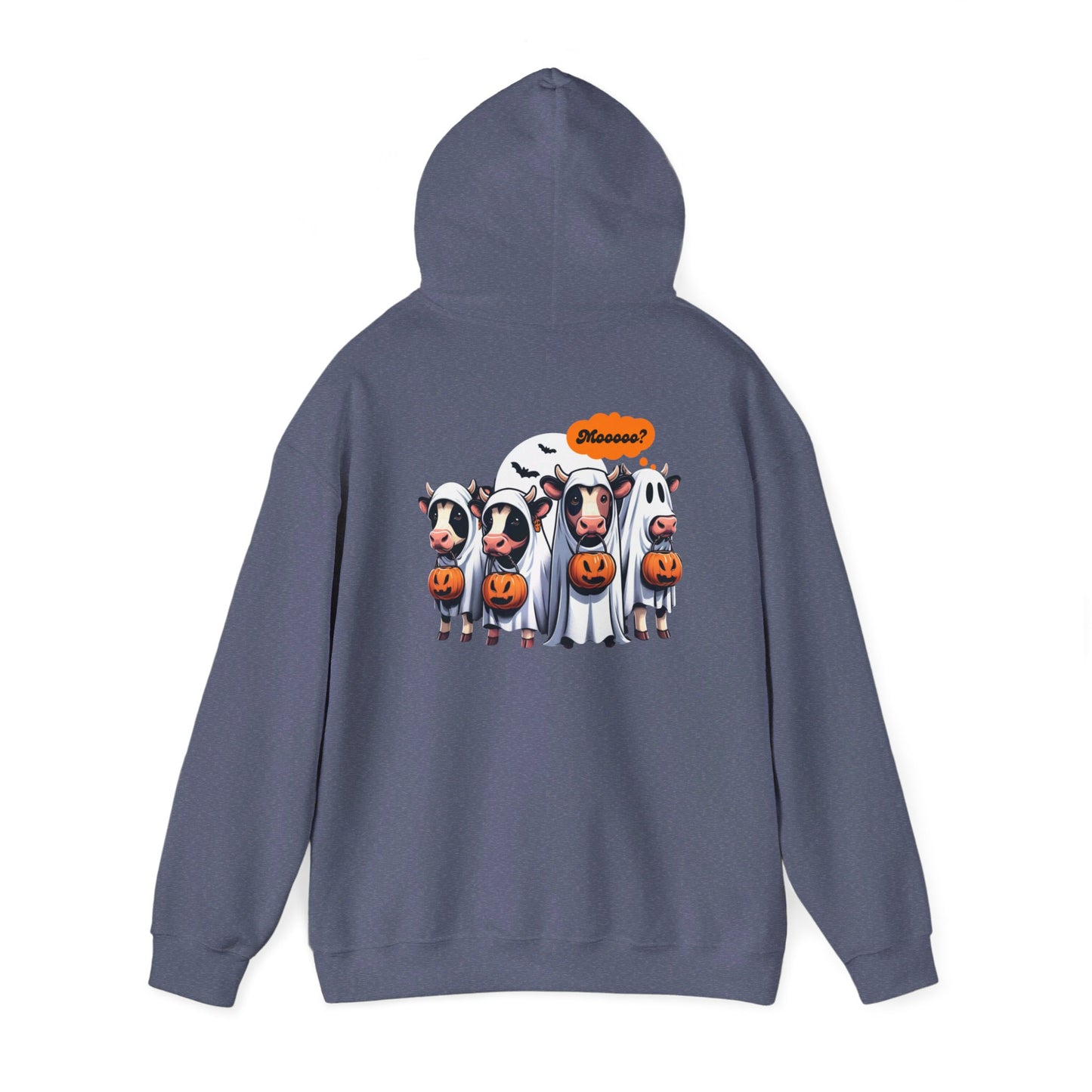 Moo-Boo-tacular Halloween Hoodie - Unisex Heavy Blend™ Hooded Sweatshirt