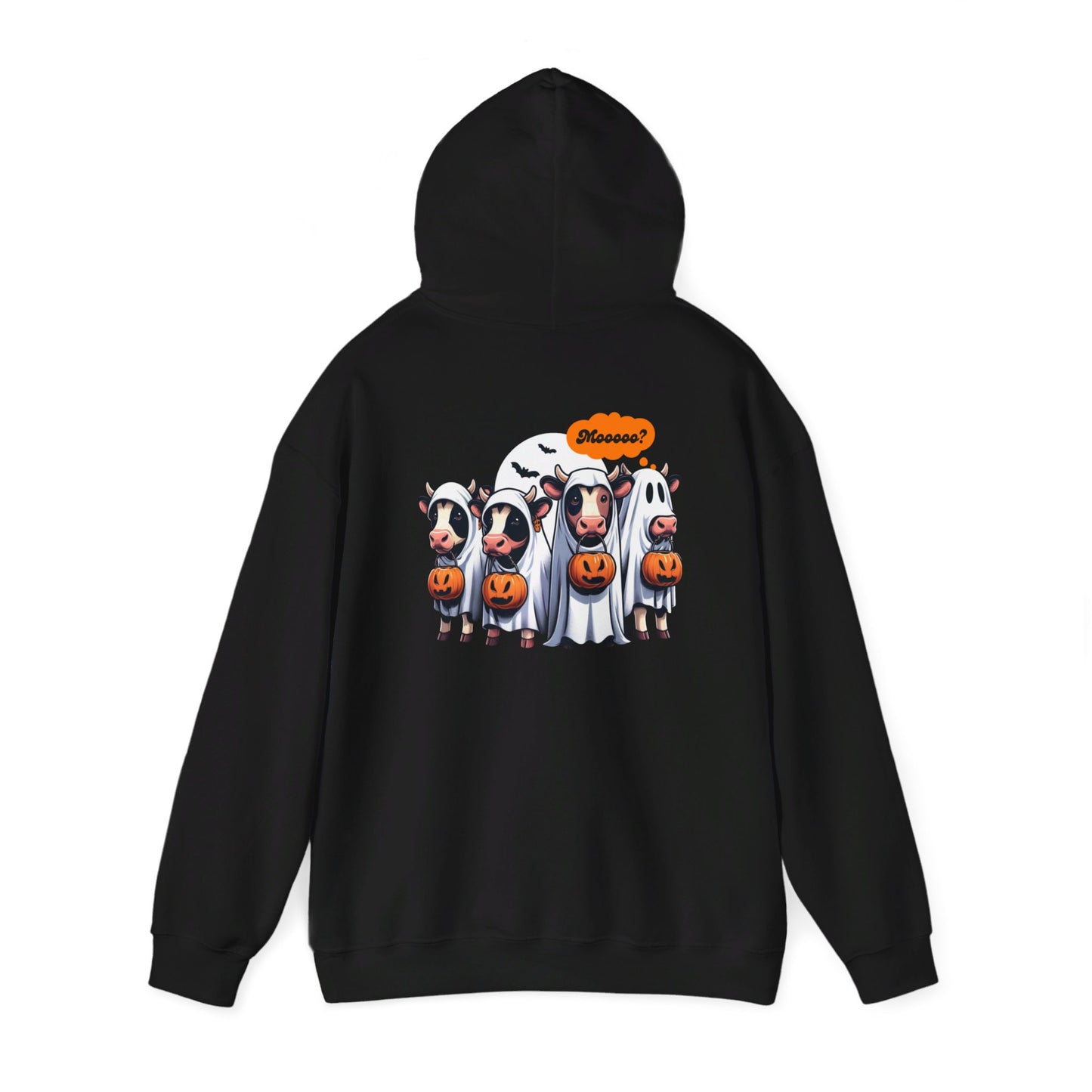 Moo-Boo-tacular Halloween Hoodie - Unisex Heavy Blend™ Hooded Sweatshirt