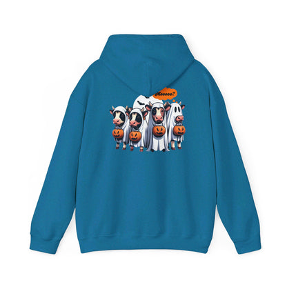 Moo-Boo-tacular Halloween Hoodie - Unisex Heavy Blend™ Hooded Sweatshirt