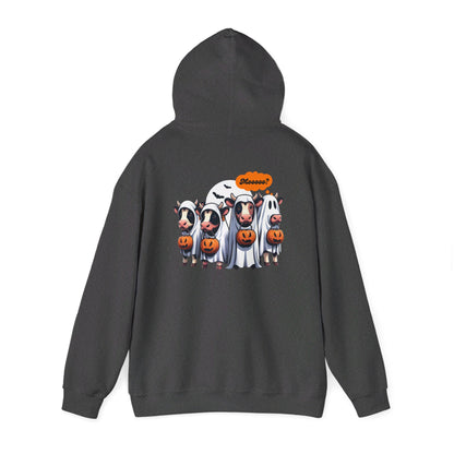 Moo-Boo-tacular Halloween Hoodie - Unisex Heavy Blend™ Hooded Sweatshirt