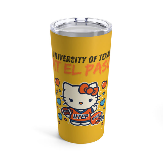 UTEP Hello Kitty Tumbler 20oz