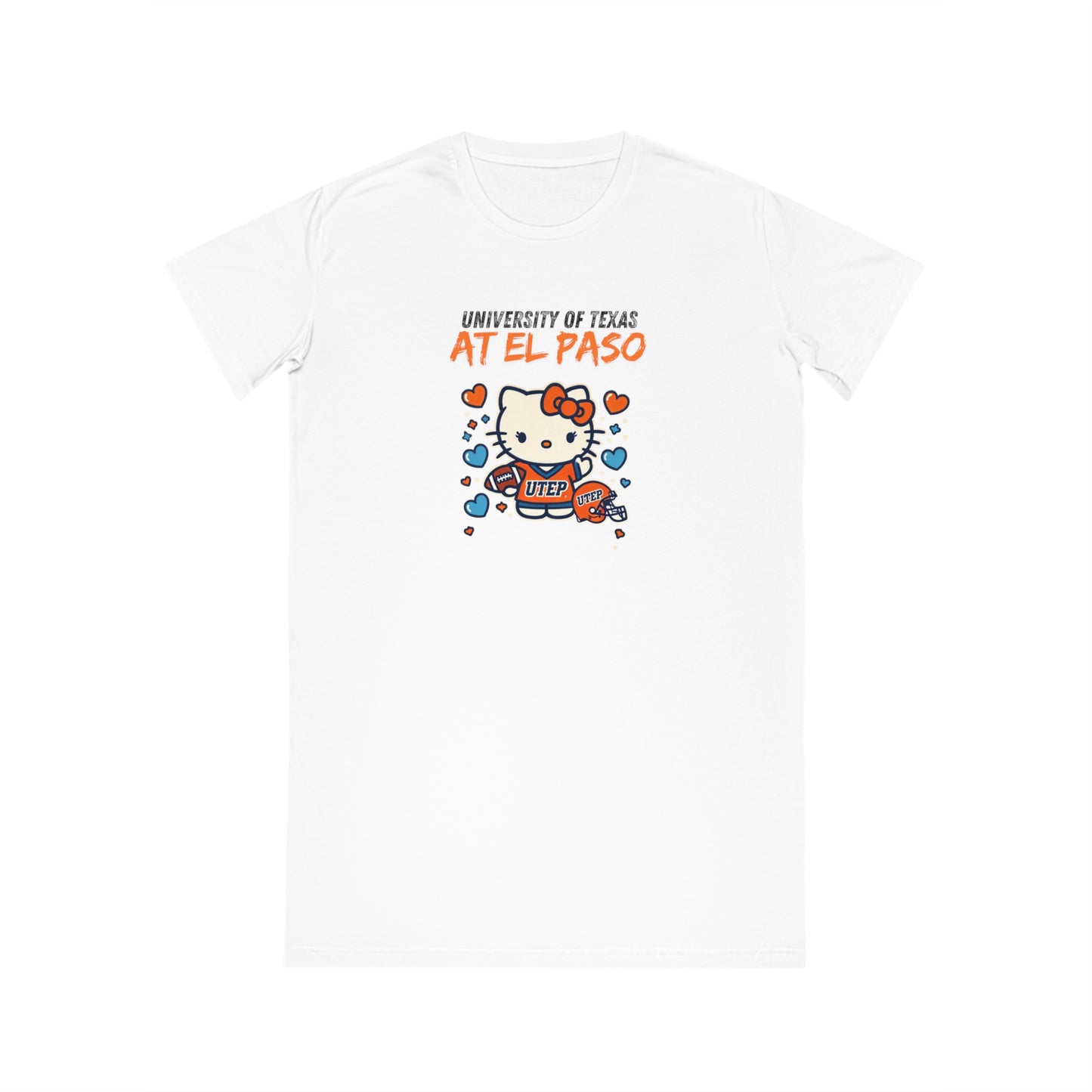 UTEP/ Hello Kitty Spinner T-Shirt Dress