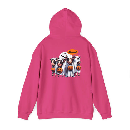 Moo-Boo-tacular Halloween Hoodie - Unisex Heavy Blend™ Hooded Sweatshirt