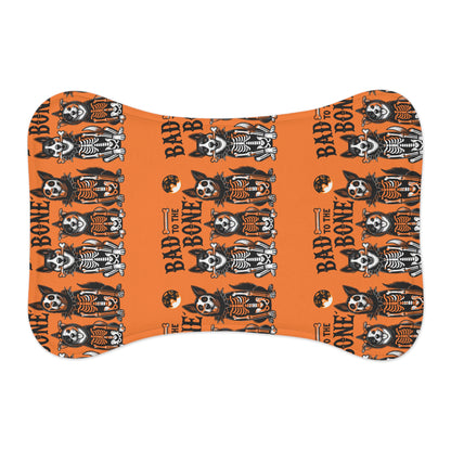 Pet Feeding Mats- Bad to the Bone/ Halloween Theme