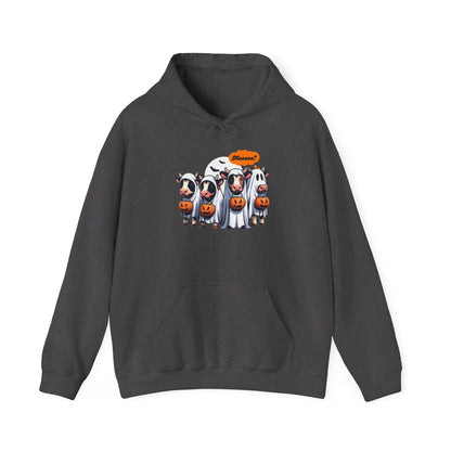 Moo-Boo-tacular Halloween Hoodie - Unisex Heavy Blend™ Hooded Sweatshirt