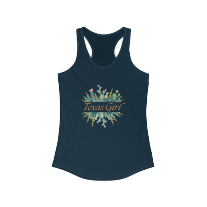 Texas Girl Women's Ideal Racerback Tank