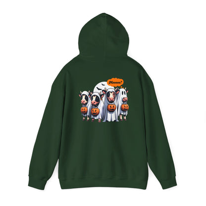 Moo-Boo-tacular Halloween Hoodie - Unisex Heavy Blend™ Hooded Sweatshirt