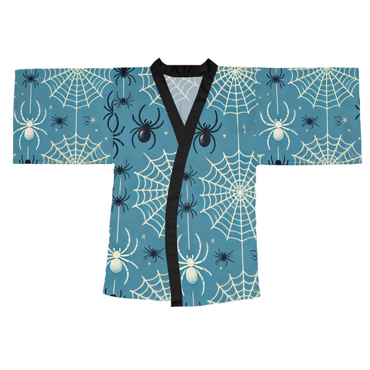 Spider Long Sleeve Kimono Robe (AOP)