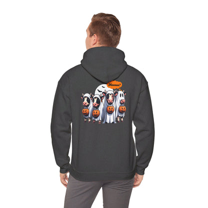 Moo-Boo-tacular Halloween Hoodie - Unisex Heavy Blend™ Hooded Sweatshirt