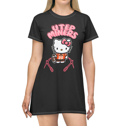 Hello Kitty UTEP T-Shirt Dress (AOP)