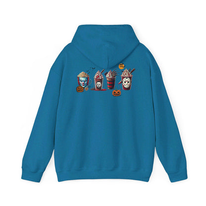 Horror Icons Frappe Sweater - Unisex Heavy Blend™ Hooded Sweatshirt