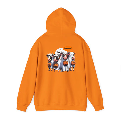 Moo-Boo-tacular Halloween Hoodie - Unisex Heavy Blend™ Hooded Sweatshirt